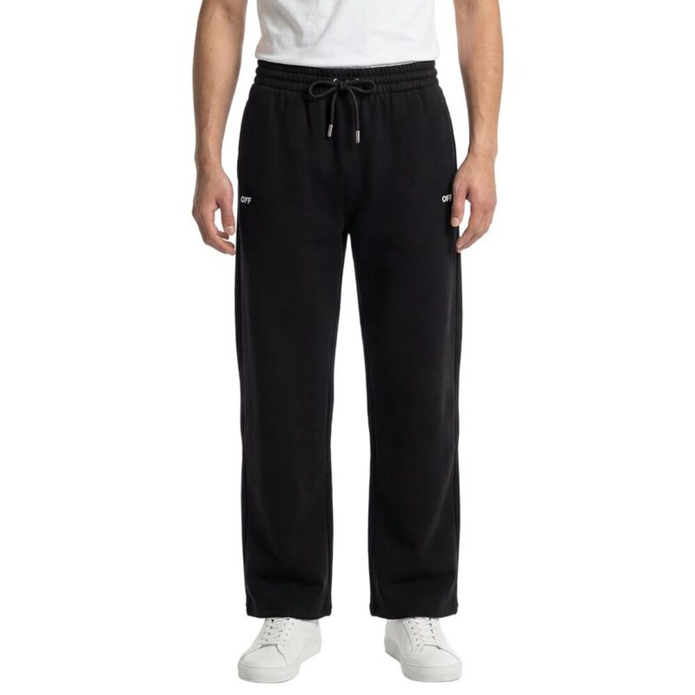 Off-White™ Mens  Virgil Spray Can Sweatpant, Black